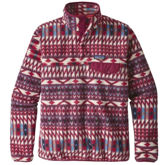 Patagonia Women's Lightweight Synchilla Snap-T Pullover in Kuta Klash - Picture 1 of 8